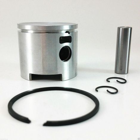 Kit piston TCS33EB HITACHI CS33EB Ensemble piston 37 mm, comprenant segments et axes, adapté aux tronçonneuses Hitachi, usiné avec précision pour réduire la friction. (1/2)