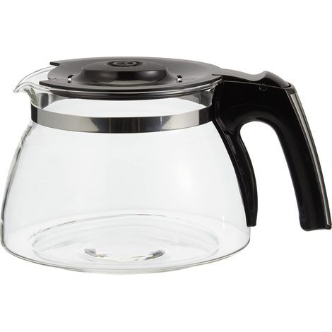 Glass Coffee Pot with Indicator, 15 Cups, Steel Handle, for Enjoy Top (1/4)