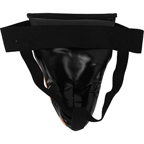 Enfants Jockstrap Protecteur Tasse Graffiti Enfants Jockstrap aine Garde équipement de Protection pour la Boxe Sanda Taekwondo Formation(Noir) (1/5)