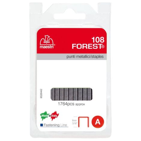 Maestri Art 108 agrafes forestiA res pour agrafes mA talliques agrafeuses