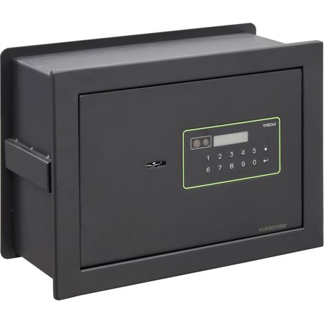 CAJA FUERTE SEGURIDAD KURO EMPOTRAR ELECTRONICA + LLAVE ARREGUI (1/4)