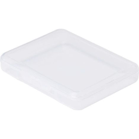 Small Storage Box Clear Sealing Organizer Holder Organization for Case