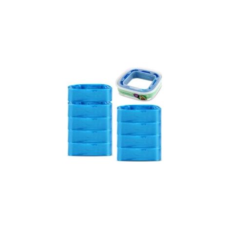 10 Pièces Recharge Poubelle a Couche 4,5M, Recharges pour Litière pour Chat, Sac Poubelle Couche Grande Capacité pour Poubelle, Poubelle à Couches, Bac à Litière pour Chat (1/5)