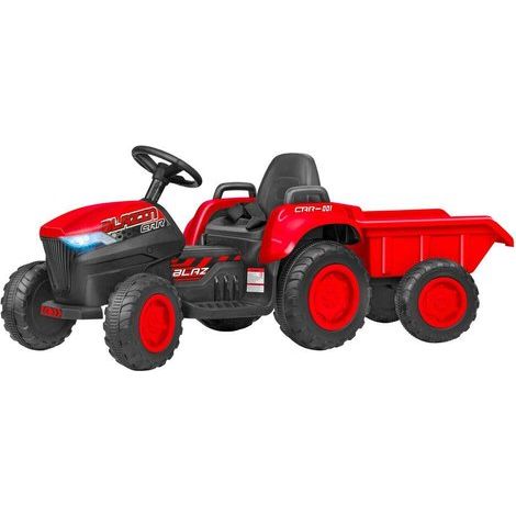 Attrezzo giardino giocattolo Globo con rimorchio 12V RC Litio 42753