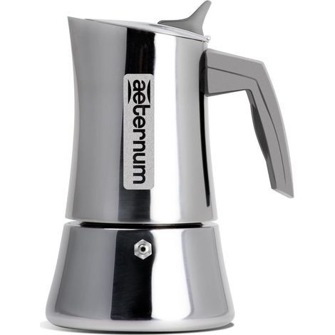 Aeternum Caffettiera Moka Acciao Inox 18/10 - Divina 2 Tazze (1/3)