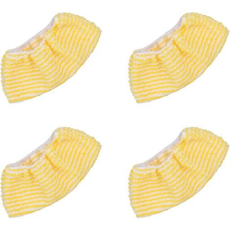 Kit de 4 chiffons pour embout manuel compatibles avec les nettoyeurs vapeur Kärcher SC1, SC2, SC3, SC4 et SC5. (1/5)