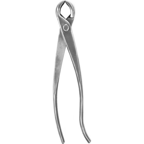 Outil de jardinage concave de bonsaï de coupeur de bouton d'acier inoxydable 210mm (1/5)