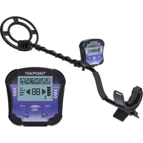 MD810 Underground Metal Detector: 10-inch waterproof detection coil with highly sensitive, backlit LCD screen can detect gold, silver, copper, and iron depth detection.--DTEKGAZ (1/5)