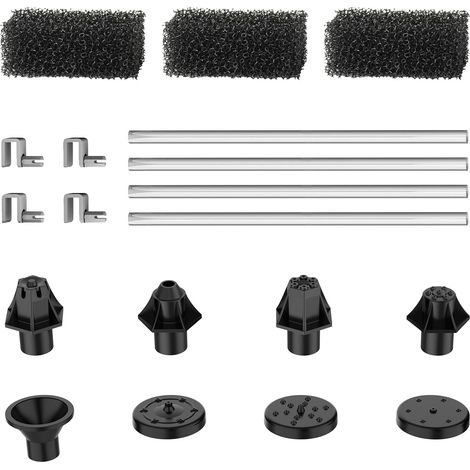 Kit d'accessoires pour fontaine solaire,8 buses à effets DIY (1/5)