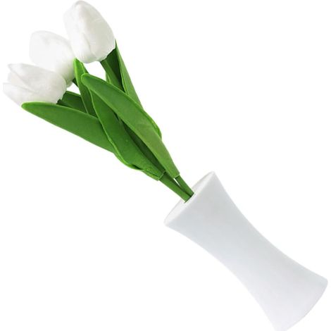VALICLUD Lampe de Table Tulipe Vintage avec Lumière Blanche (1/5)