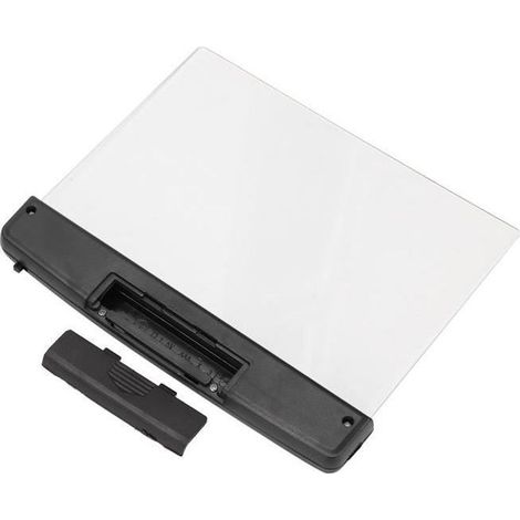 Lampe de lecture LED Lightwedge - Noir - Fonction liseuse - Design contemporain (1/4)