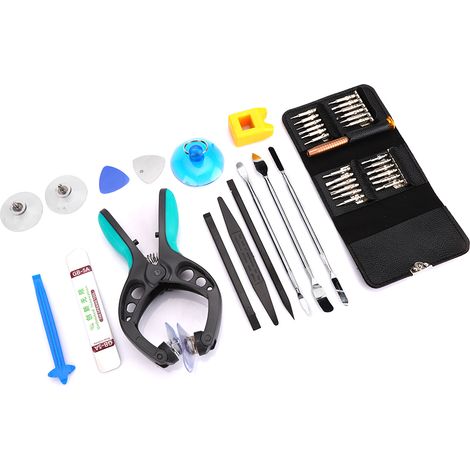 Kit d'outils de démontage et de réparation de téléphones portables avec levier pour retirer l'écran (1/5)