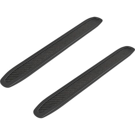 Protection pare Choc Voiture 2 Pièces Universelle Bande de Protections Pare Chocs de Voiture Flexibles Bumper Guard Protector Fiber de Carbone Avant et Arrière Protection Contre Les Rayures (1/5)