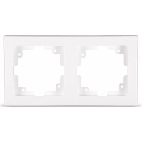 Cadre double DELPHI, blanc