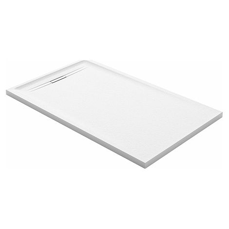 Receveur de douche rectangulaire Geberit Sestra Gris structuré 170x80cm - GEBERIT 550.234.00.2