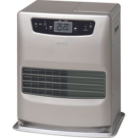 Chauffage à pétrole portable 3,2 kW – Surface chauffable 135 m³ – Réservoir 5,4 L – Autonomie jusqu'à 65 h – Arrêt automatique – Toyotomi