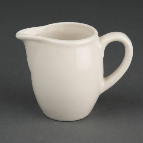 Pots à lait Ivory 90 ml (Lot de 6) - Ref U143 - Olympia (1/2)