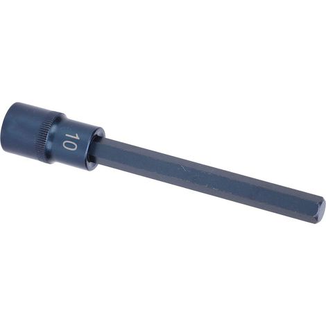 Bussola esagonale per cacciavite, bussola esagonale metrica in acciaio legato S2 150x10mm, utensile manuale antiruggine per l'uso su utensili (1/5)