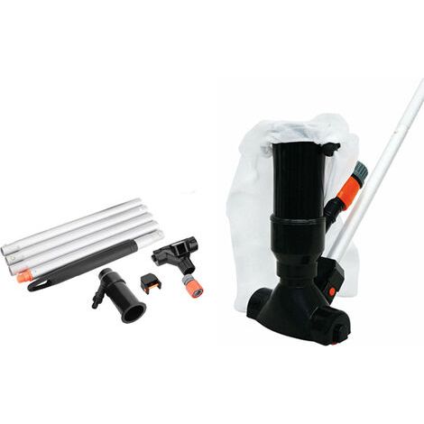 Aspirateur de piscine portable à jet d’eau – Kit complet pour piscine, bassin, jacuzzi et spa (1 pièce) (1/5)