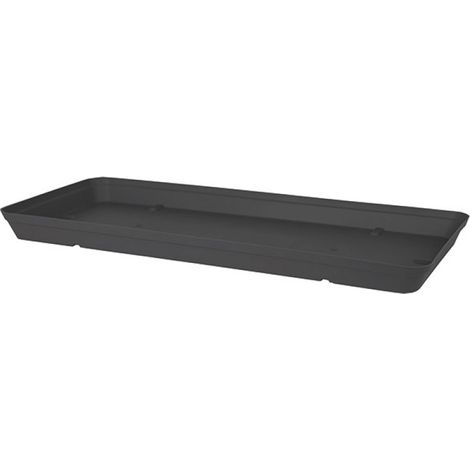 Platillo rectangular XL Capri 60cm Gris Antracita - Artevasi