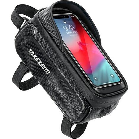TAKEZEROTZ01 Fahrradkoffer/Halterung, Rahmentasche, schwarz (1/5)