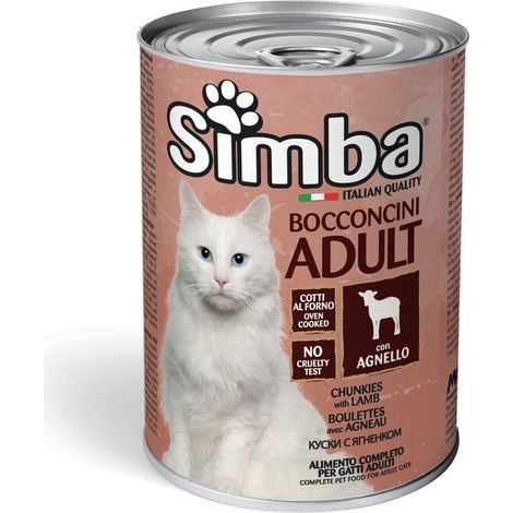 BOCCONCINI PER GATTI 'SIMBA' agnello - gr 415 24 PZ