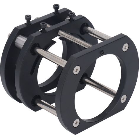 Plateau élévateur 4 mors pour fraisage métallique, système de levage pour rainurer, tenonner, chanfreiner et réglage électrique.