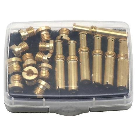 Kit de 19 gicleurs pour carburateurs S&S Cycle Super BEG (accessoires) (1/5)