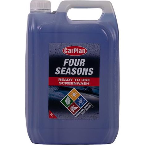 CarPlan FSR005 4 Seasons Screen Wash Ready To Use 5L FSR005 C/P0732