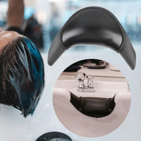 Weiches Nackenkissen, Silikon-Nackenkissen, professionelles Friseurzubehör für Waschbecken und Haar