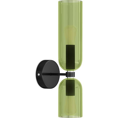 Lamp Wall Light - Crystal and Metal - Kren Green