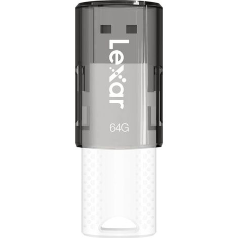 Lexar JumpDrive® S60 lecteur USB flash 64 Go USB Type-A 2.0 Noir (1/4)