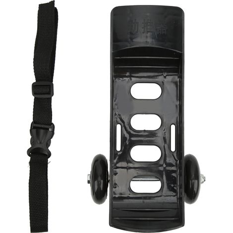 1 Chariot de manutention pour pneus, acier épais, roue pivotante 360°, silencieux, vélo électrique moto (1/5)