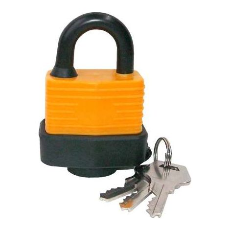 Lucchetto acciaio zincato idrorepellente 30 mm.