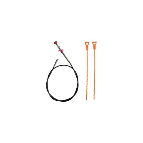 Crochet de nettoyage drain 160cm, pince flexible, pince à griffes, nettoyeur de drain (1/5)