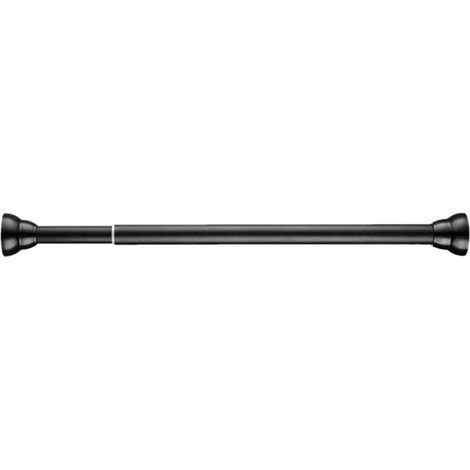 Tringle à rideau extensible antidérapante à ressort, 30 à 45 cm, sans perçage, antirouille, pour salle de bain ou douche. (1/5)