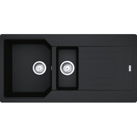 Franke Urban UBG 651-100. Tipo di lavello: Lavello sottopiano, Forma del lavandino: Rettangolare, Materiale del lavandino: Fragranito. Larghezza: 1000 mm, Lunghezza: 500 mm, Larghezz... - 114.0686.779