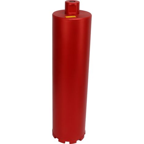 Foret diamanté de 114 mm avec lame de scie pour percer les murs en béton armé, filetage 5/8‑11