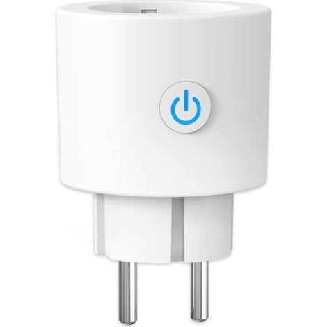 Presa intelligente 16A 3680W con contatore di energia，compatibile con Alexa/Google Home，app Tuya/Smart Life，Wi-Fi 2.4 GHz，1 pezzo (1/5)