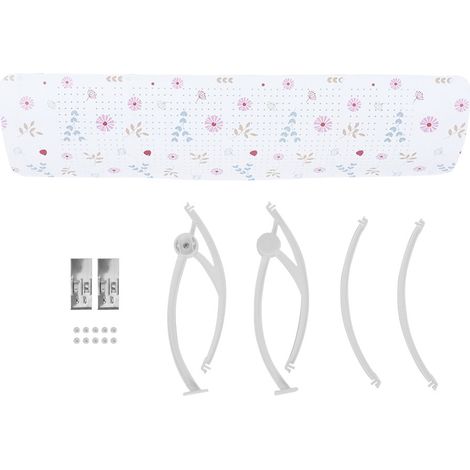 Déflecteur De Climatisation - Réglable Anti-Vent - Pour Maison Et Bureau - 90cm (1/5)