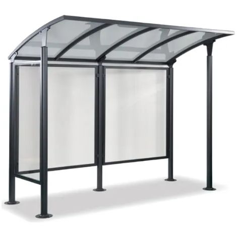 Pensilina Idola 641 Giochipark acciaio zincato policarbonato 295x106x234h