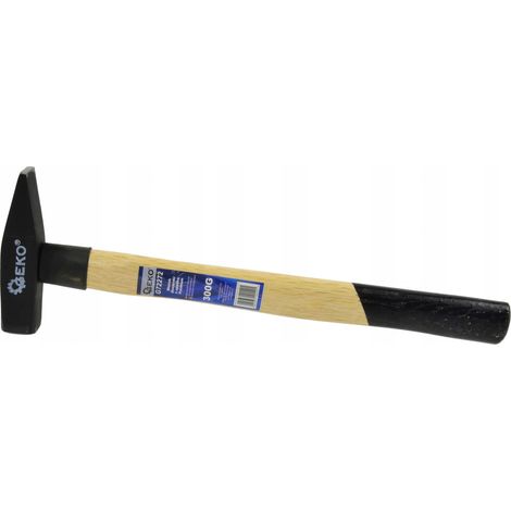 Schlosserhammer 300g mit profiliertem Holzgriff