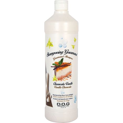 Shampooing Gourmand Cheesecake Vanille : 1 litre