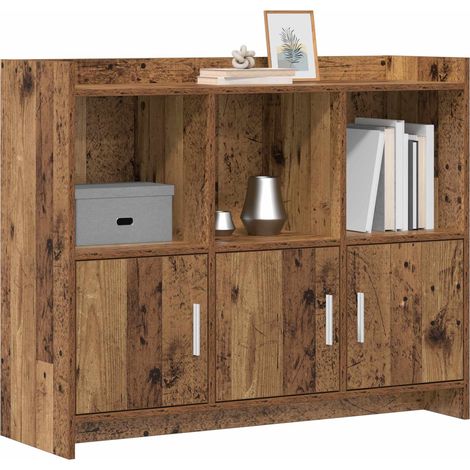 Sideboard/Anrichte/Buffet Altholz 98,5 x 33 x 80 cm Holzwerkstoff LXWW653610 (1/5)