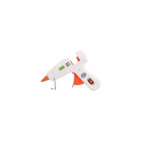 Pistolet à colle thermofusible 7 mm, 20 W, blanc, usage domestique –