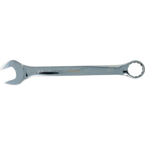 Dapetz ® 27mm Combination Spanner Fixed Head Open End Ring Wrench Mirror Polished Chrome Vanadium Steel Metric Hand Tool Heavy Duty (1/2)