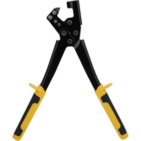 15-273 Pince À Sertir Profilés 0,6 mm Fabriquée en France - Sertissage Permanent de Cadres métalliques en U - Poignée Confortable - Utilisation Une main - Acier Robuste (1/5)