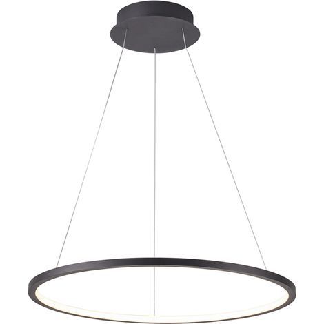 VINOLA LED-Hängeleuchte, schwarz, Aluminium, ITALUX PND-56135B-040RPC-BK-3KS4K