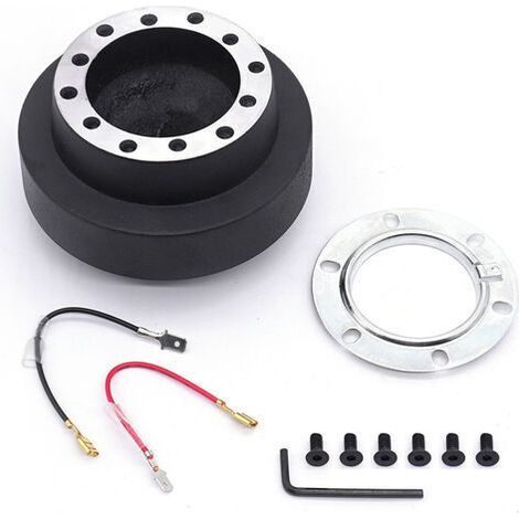 Adaptateur de moyeu de volant 20mm Kit de bossage à dégagement rapide pour accessoires de voiture BMW E46 OMP, (1/5)