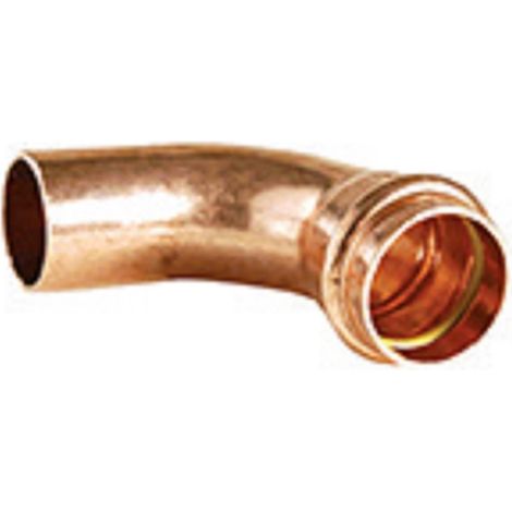 Raccord cuivre à sertir gaz B-PRESS GAS coude 45° MF - Diamètre: 14 mm